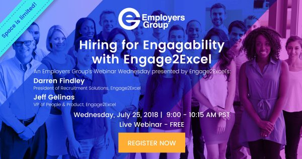Hiring for Engagability with Engage2Excel - FREE Webinar