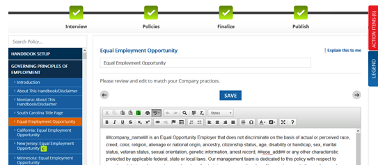 Employee Handbook Builder Employers Group Employee Handbook Builder Employers Group