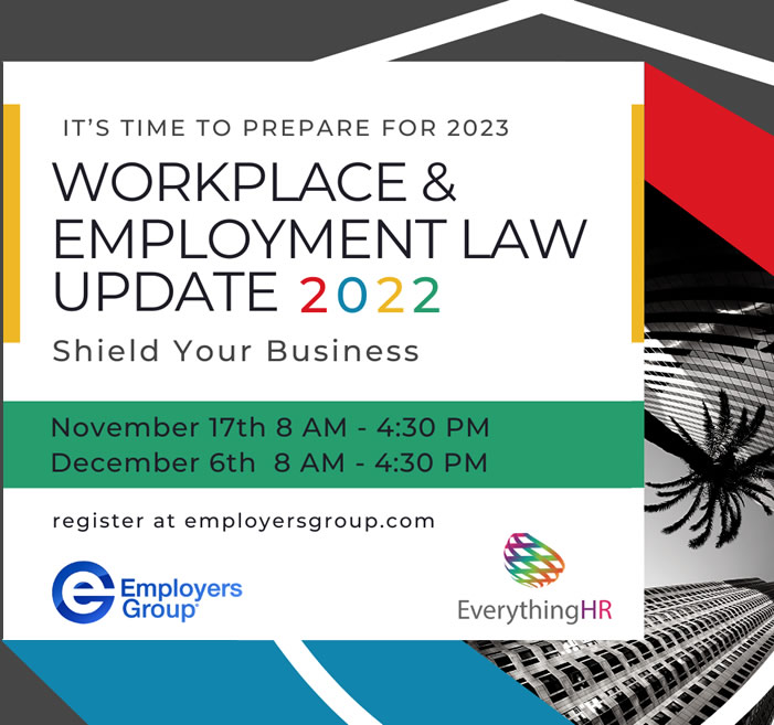 Are You Ready for 2023? Make Plans for our Workplace & Employment Law ...